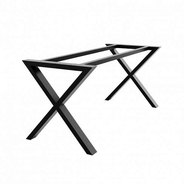 Metalo Pro KOVOVÉ NOHY KE STOLU Belaga černá 180/70/72 cm
