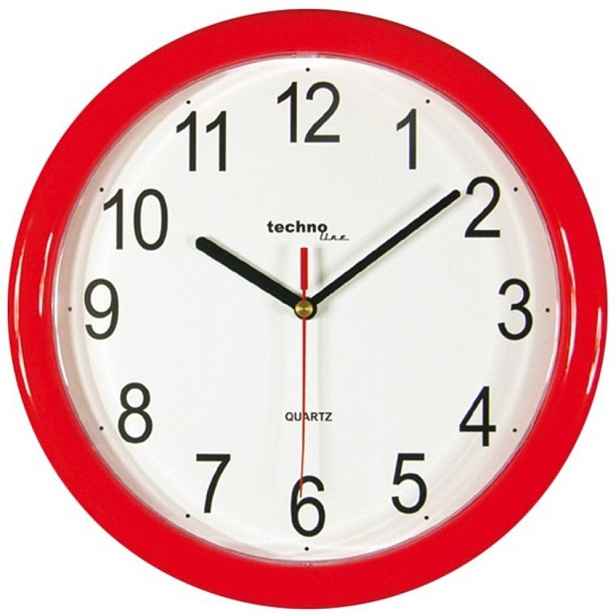 Nástěnné hodiny WT 600 red