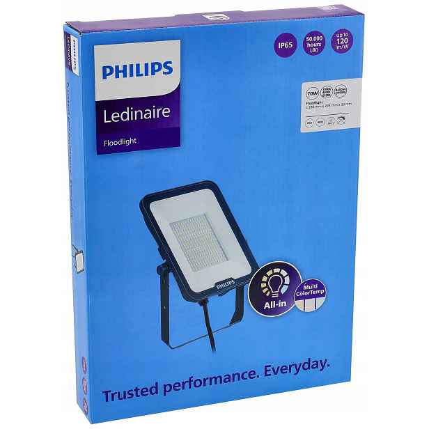 Halogenová Led lampa Philips 70W 8400lm Cct Dlouhý kabel Silný Premium