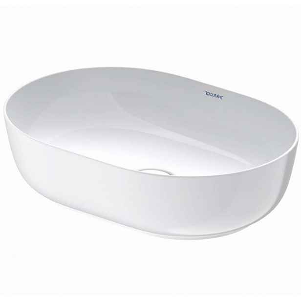 Duravit Luv - Umyvadlo na desku, 50x35 cm, bez přepadu, bílá 0379500000