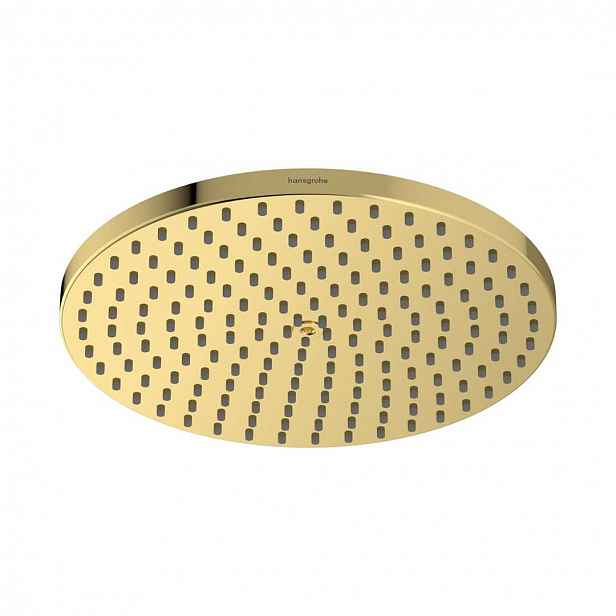 Hansgrohe Raindance S - Hlavová sprcha, průměr 24 cm, EcoSmart+, leštěný vzhled zlata 28821990