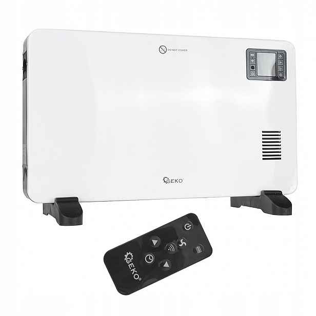 Konvektorový ohřívač Geko G80444 2,3 kW Turbo WiFi LCD dálkové ovládání