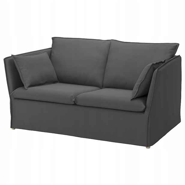 Potah na 2místnou pohovku Backsälen, Hallarp šedá Ikea 204.972.59