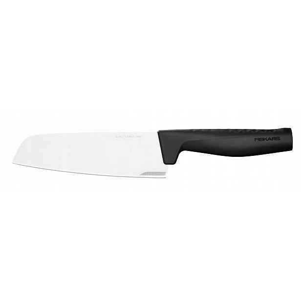 Fiskars Hard Edge Nůž Santoku kuchyňský nůž šéfkuchaře na krájení 16cm