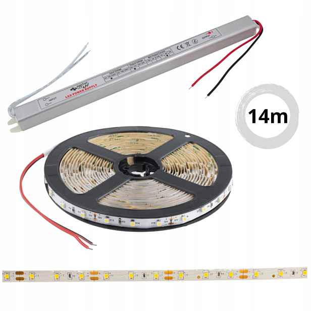 Set 14 m Led páska Premium neutrální bílá 12V