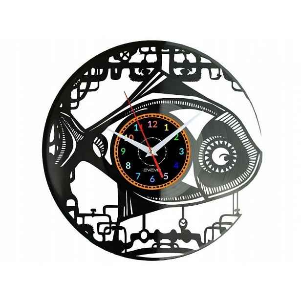 Steampunk Ryba Nápad na Dárek Nástěnná Dekorace z vinylové desky