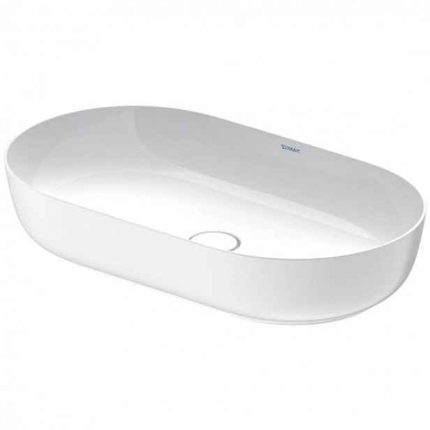 Duravit Luv - Umyvadlo na desku, 70x40 cm, bez přepadu, bílá/matná bílá 0379702600