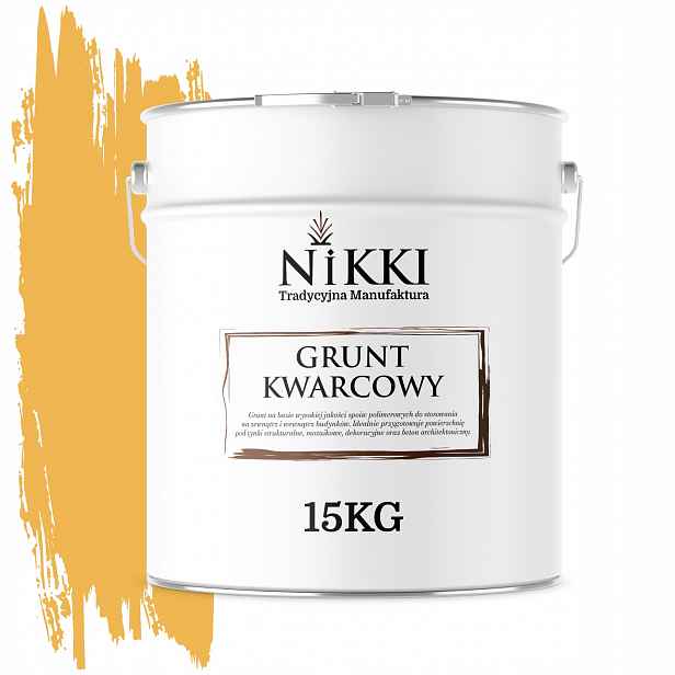 Křemenný Podklad Pod Silikonovou Omítku, Barva Žlutá, Intenzivní, F636 15 Kg