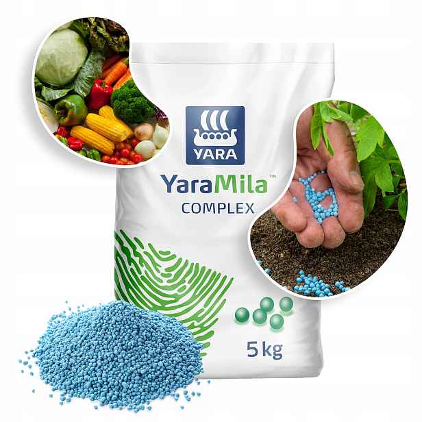 Univerzální Granulované Vícesložkové Hnojivo Hydrocomplex Yaramila 5 Kg