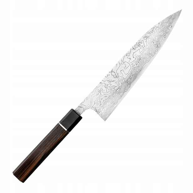 Takeshi Saji Me Kovaný R-2 Diamond Japonský Nůž pro šéfkuchaře 21 cm