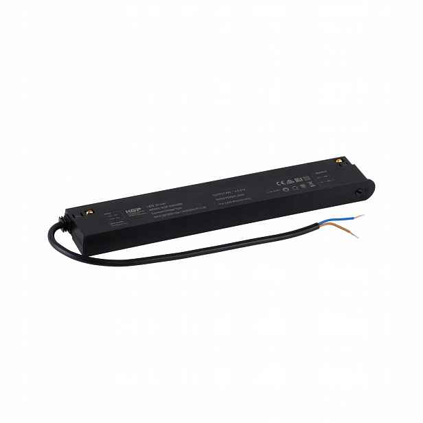 Magnetický kolejnicový napájecí zdroj Magnetic Easy Černý 48V nad stůl Tk Lighting