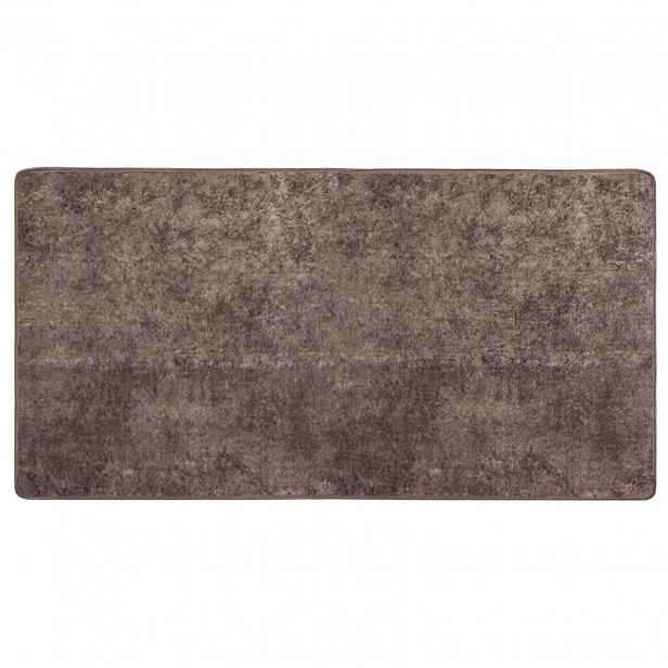 vidaXL Běhoun MARSA Šedá 100 x 200 cm Polyester a PVC