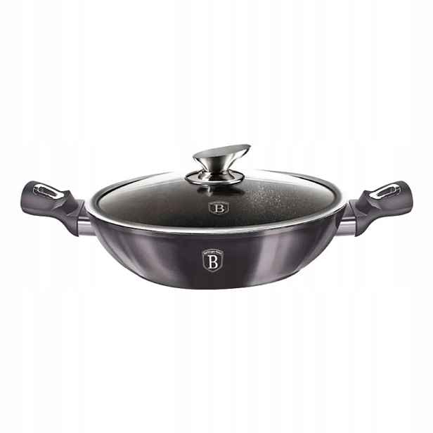 Berlingerhaus Carbon Pro Line Pánev hluboká s poklicí, 30 cm