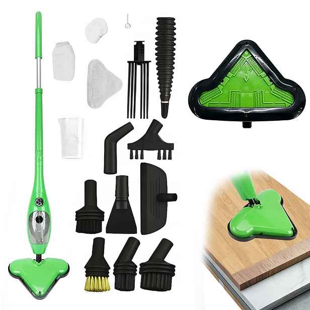 Multifunkční Parní Mop S Velkým Výkonem 1300 W 10 Vyměnitelných Nástavců