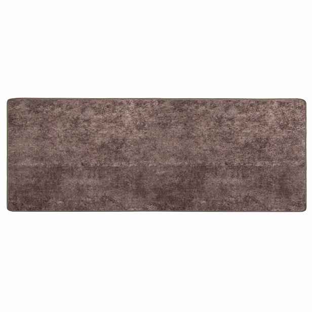 vidaXL Běhoun MARSA Šedá 100 x 250 cm Polyester a PVC