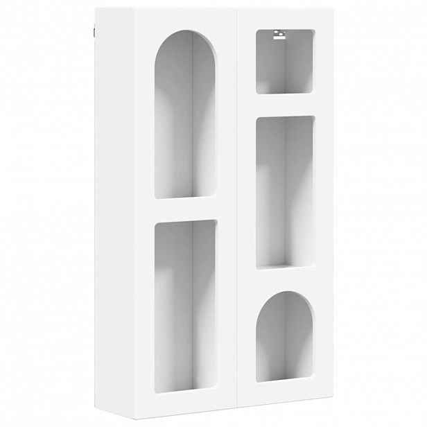 vidaXL Závěsná skříňka ELST Bílá 59 x 20 x 100 cm Kompozitní dřevo