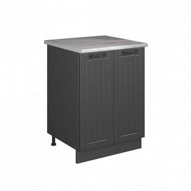 Vicco SKŘÍŇKA POD DŘEZ Fame-Line, Tmavě šedá/Antracit, 60 cm