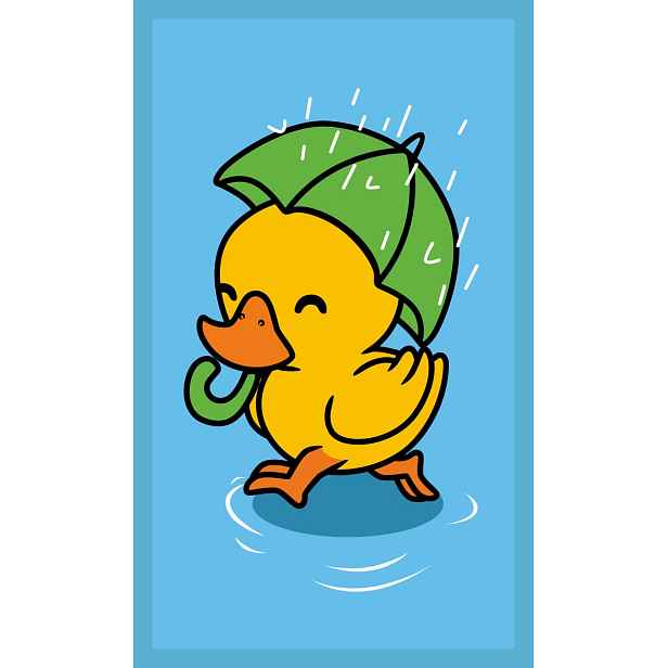 Faro Bavlněná froté osuška DUCK 017 30x50 cm modrá
