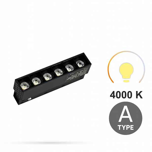 Lineární reflektor Grille 6W 4000K pro magnetické lišty Smart Track 48VDC