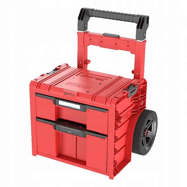 Qbrick System Pro Cart 2.0 Plus Drawer 2 Red ultra Hd Custom
