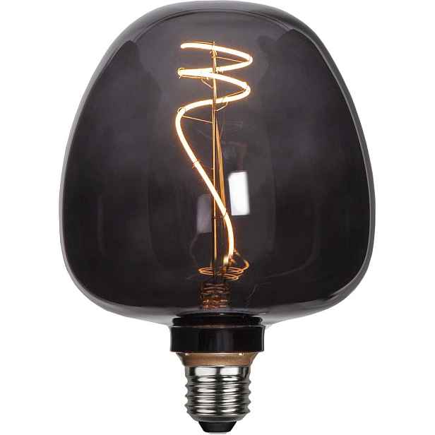 Teplá LED dekorativní žárovka E27, 2 W Black Apple – Star Trading