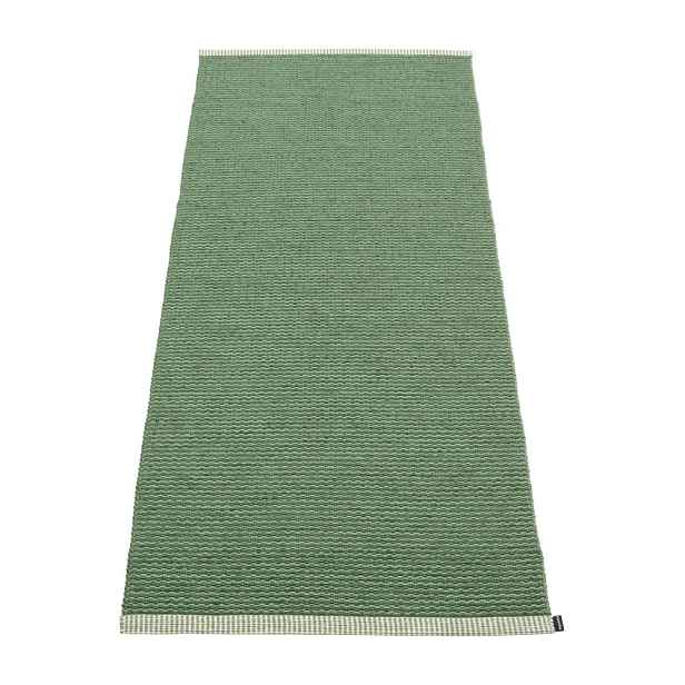 Zelený vnitřní a venkovní běhoun 60x150 cm Mono Leaf Oregano – Pappelina