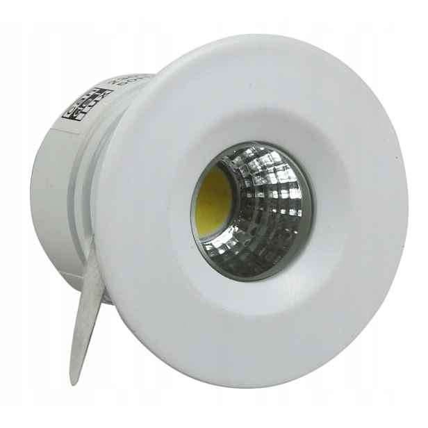 Candellux Stropní spot SH-14 Led 210lm IP65 Bílý Kulatý 3W