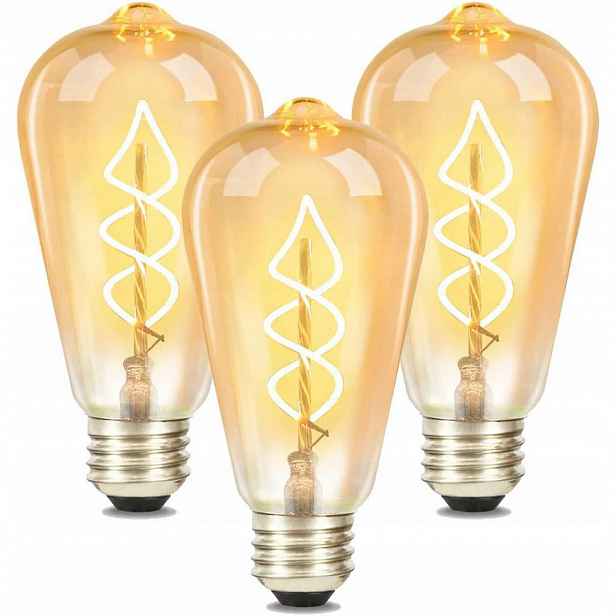Nettlife LED žárovky Ansel II 13,5/6,4/6,4 cm (balení po 3 ks)