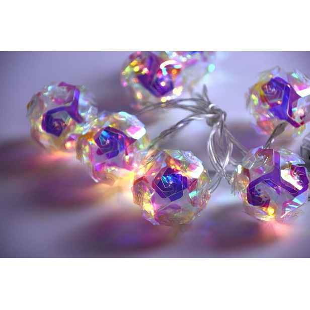 Dekorativní světla Blossom Magic 10 LED, teplá bílá, časovač