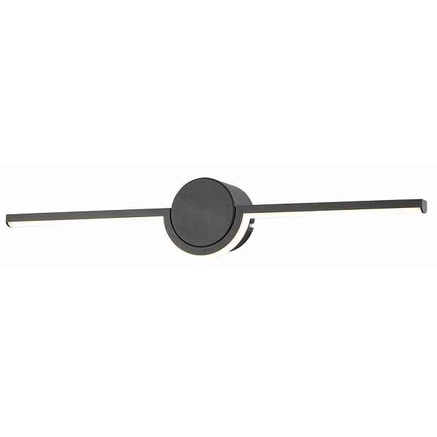 Moderní nástěnné Led svítidlo 6W černé 51 cm Reality Almyrida