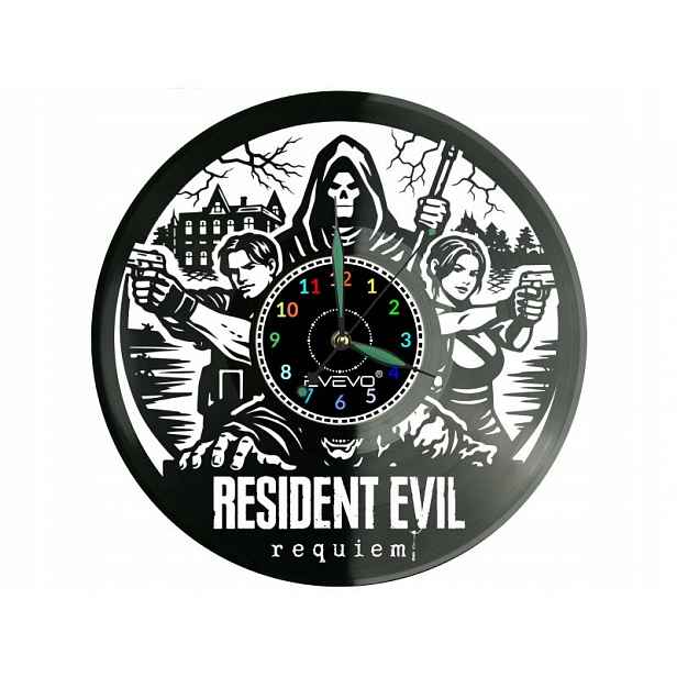 Resident Evil Requiem Nápad na Dárek Nástěnná Dekorace z vinylové desky