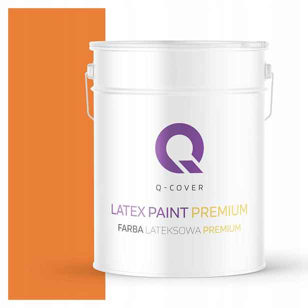 Barva Nástěnná Barva Odolná Proti Skvrnám, Intenzivní Oranžová Barva H5933 10L