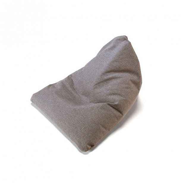 Šedý sedací vak Soft Peak Mixed Dance Grey