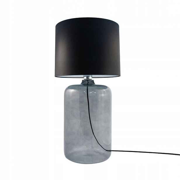 Stolní kabinetová lampa Amarsa Černá 60W E27 Průhledná 60cm Zuma Line