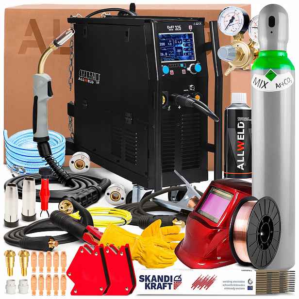 Svařovací Stroj Spartus Easymig 325 400V 300A Tig Synergie Lutosvařování 4-VÁLCOVÝ