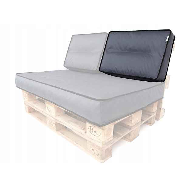 Malá polštář na opěradlo pro lavičku z palet 60x40