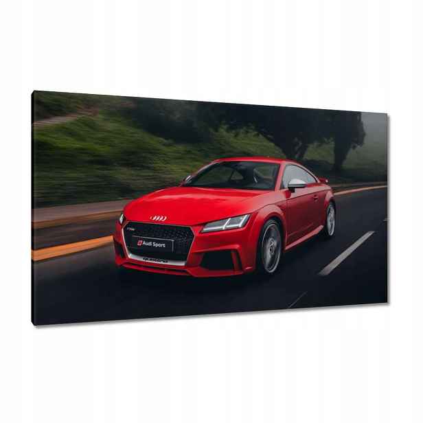Obrazy 120x70 Červené Audi Auto