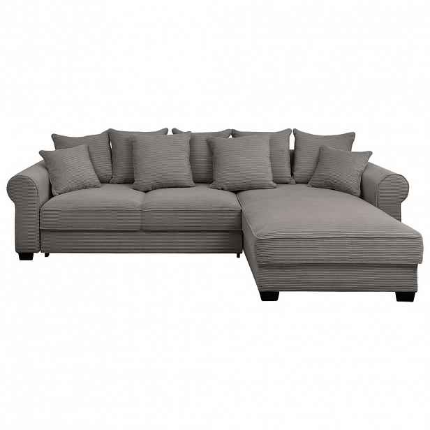MID.YOU ROHOVÁ SEDAČKA, textil, hnědá