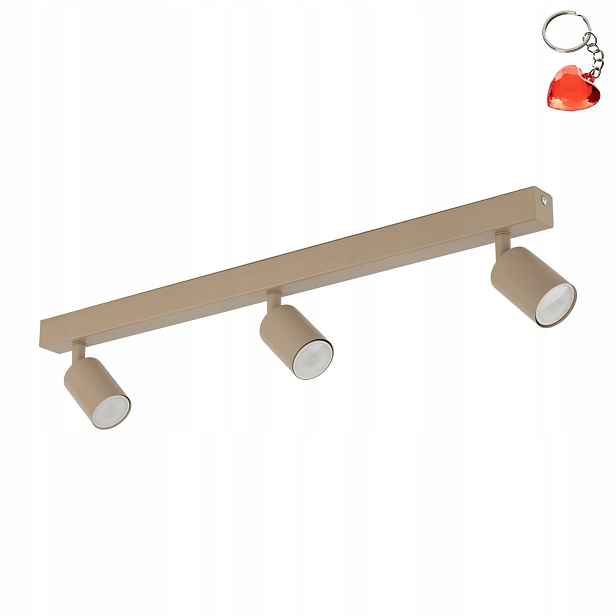 Reflektor Stropní Svítidlo Nex Béžová 3xGU10 Pohyblivý Moderní Tk Lighting
