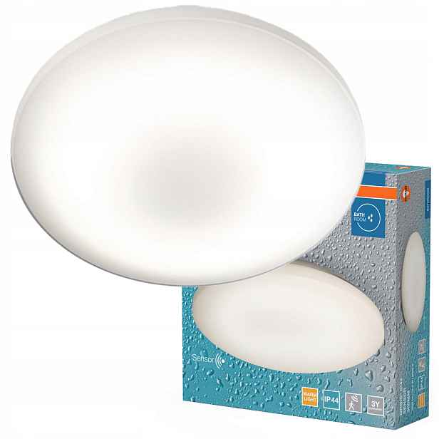 Stropní Svítidlo Led koupelnové svítidlo 15.5W 1100lm 3000K Bílý IP44 Orbis Osram
