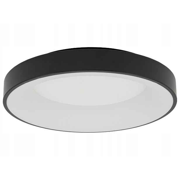 Stropní Svítidlo Nikki Round Led černý 48W 4000K Kulaté Kancelářské Osvětlení