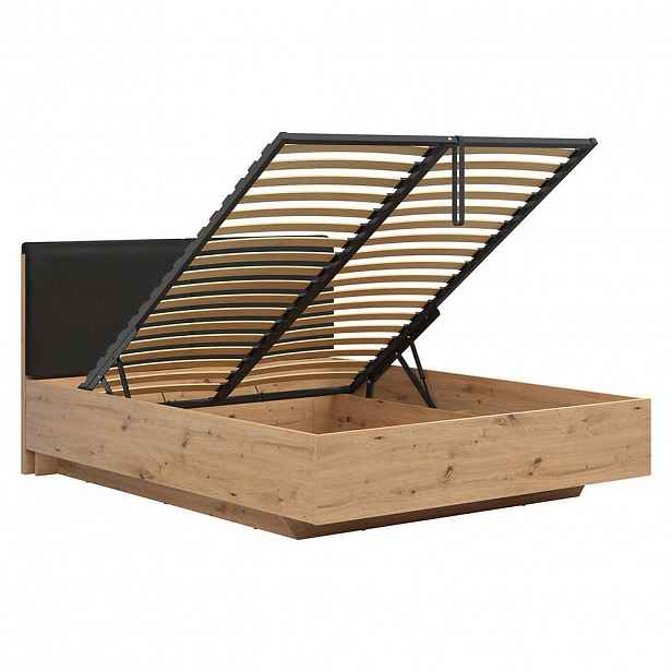 Petits-meubles BOXSPRING POSTEL 160/200 Mao Dubové dřevo