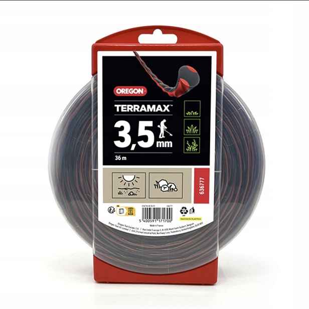 Žací struna 3, 5 mm x 36 m Oregon Terramax