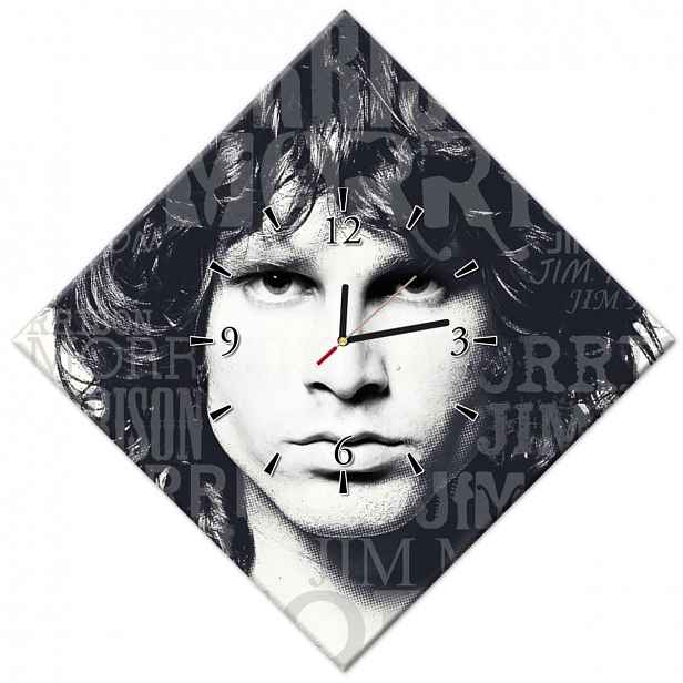 Hodiny 56x56 Jim Morrison