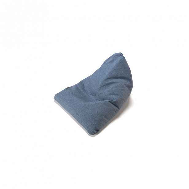 Modrý sedací vak Soft Peak Mixed Dance Light Blue