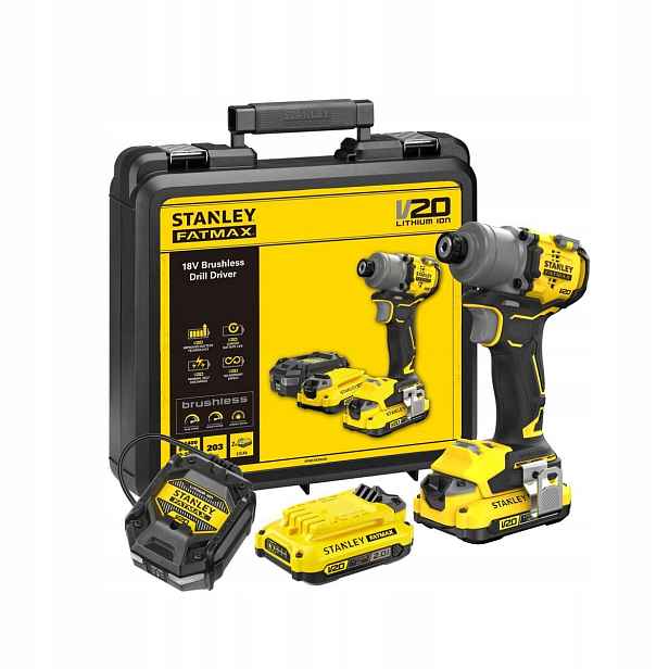 Rázový Utahovák Fatmax 18V V20 2AH 4200/MIN Stanley SFMCF830D2K
