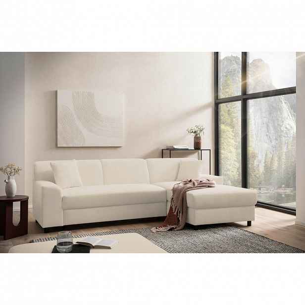 MID.YOU ROHOVÁ SEDAČKA, textil, béžová