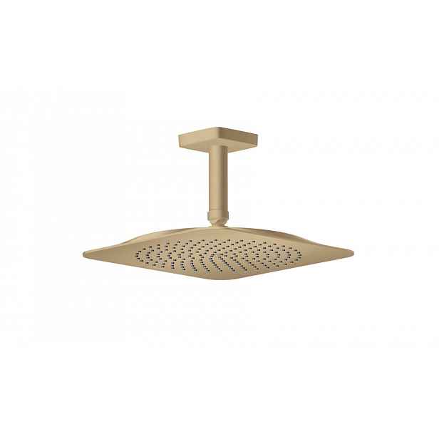 Axor Citterio C - Hlavová sprcha 27x27 cm, kartáčovaný bronz 28792140