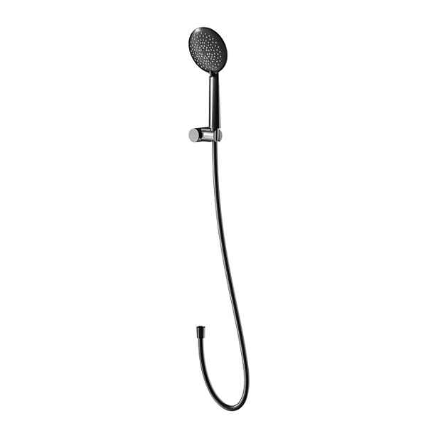 Sprchová sada Cersanit Zen černý gun metal 5 funkcí Pvd Pvc S1001-149