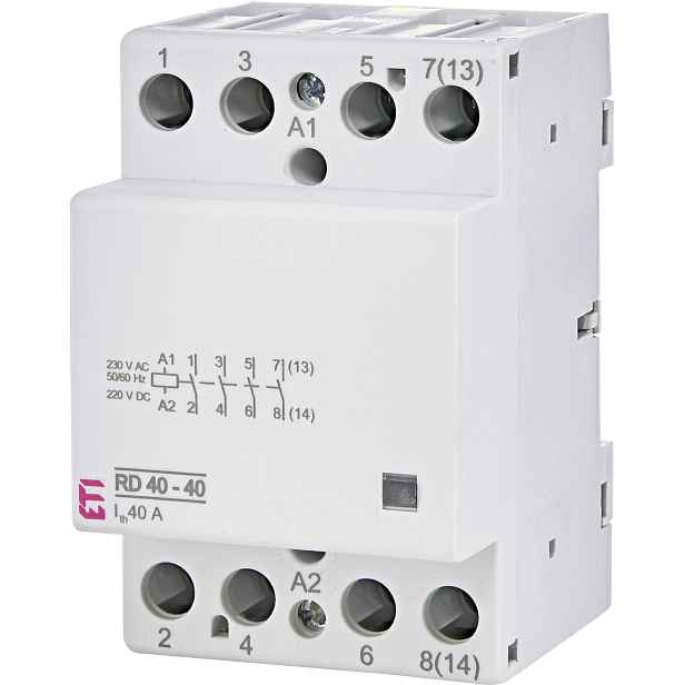 Stykač ETI RD 40-40-230V AC/DC